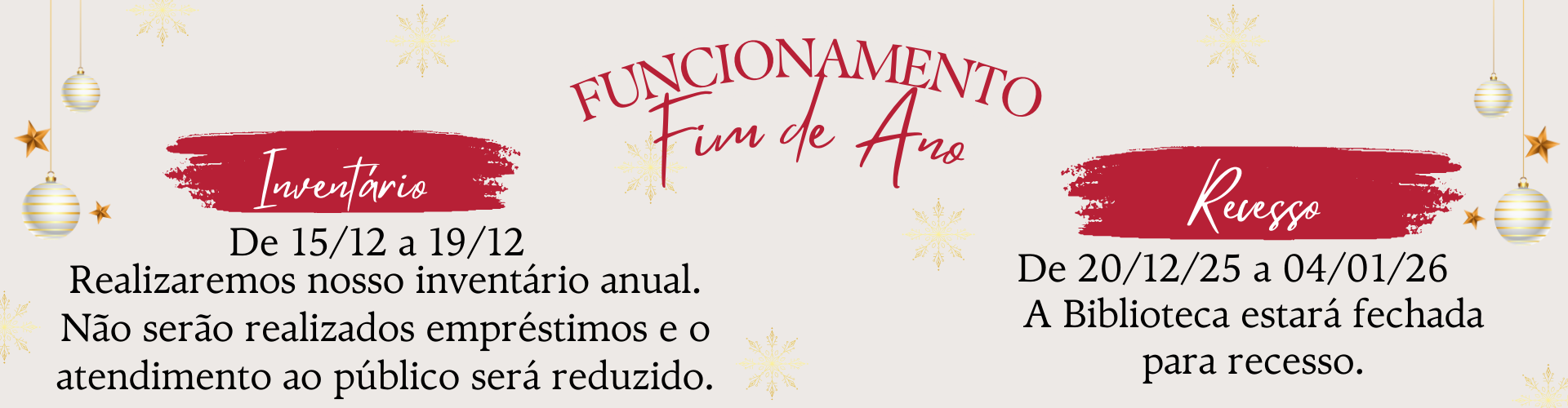 Banner da instituição